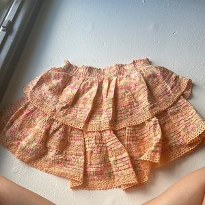 Aerie orange and pink skirt